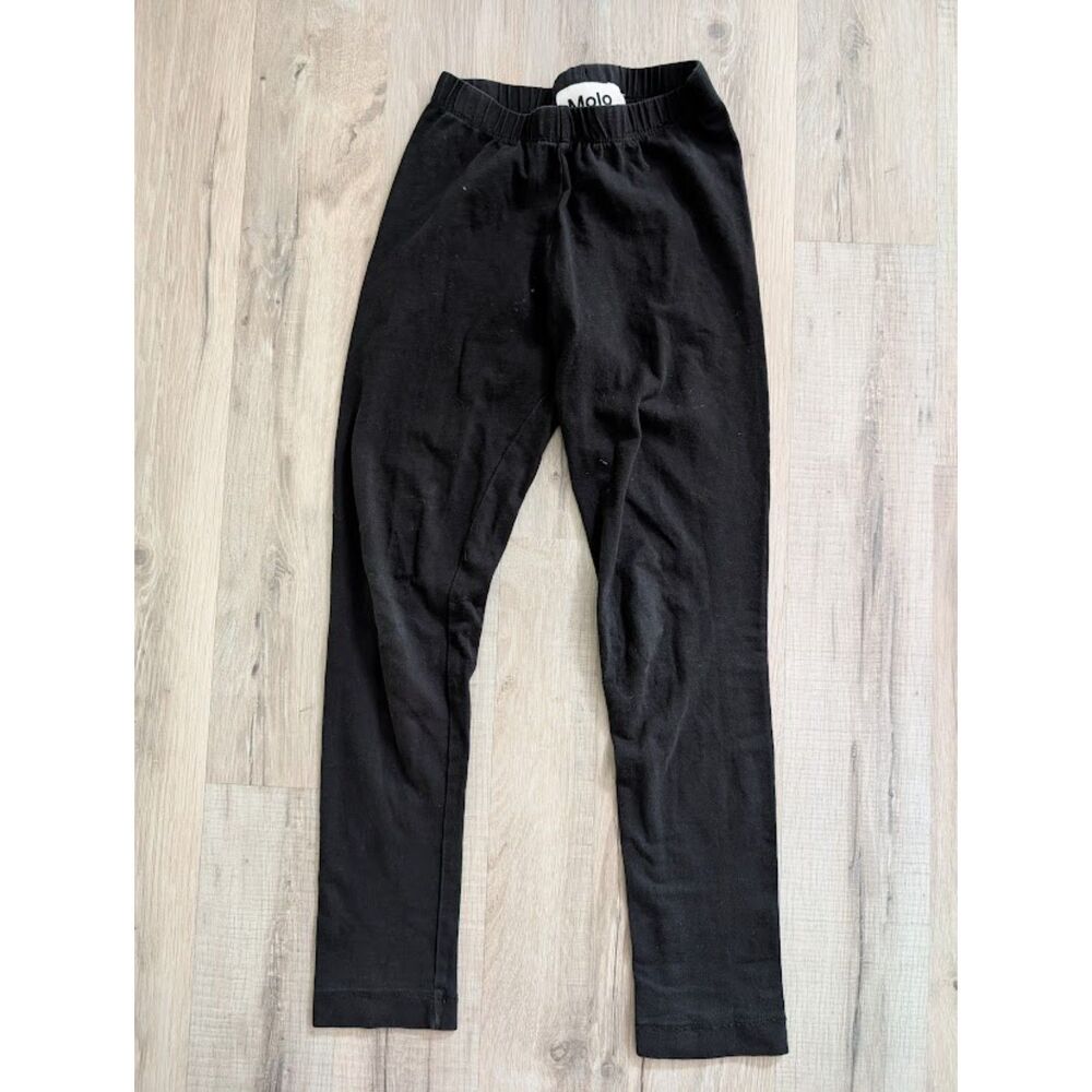 MOLO Black Girls Leggings, Size 116 / 6Y (V8)